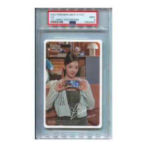 2022 Pokemon Unite X Itzy Lia 1st Anniversary Photo Card PSA 9