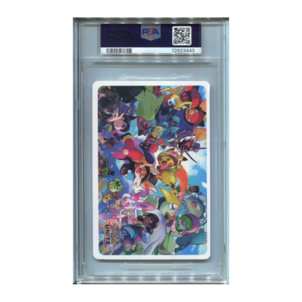 2022 Pokemon Unite X Itzy Chaeryeong 1st Anniversary Photo Card PSA 9 - Image 2