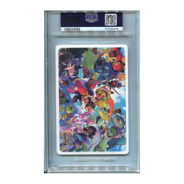 2022 Pokemon Unite X Itzy Yuna 1st Anniversary Photo Card PSA 9 - Image 2